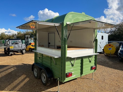 Vintage horsebox rice trailer - vintage,