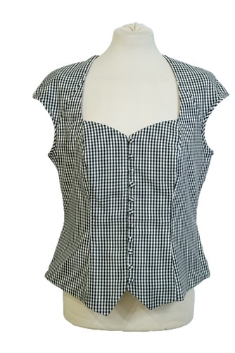 Vintage y2k black white - black,