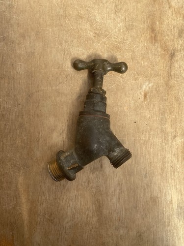 Antique garden tap solid - garden,