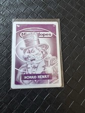 NINTENDOPES 1 & 2 Printing Plates Mark Pingitore Garbage Pail Kids 1/1 HENRY