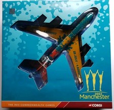 Corgi Manchester XVII Commonwealth Games 2002 Boeing 707 Jet 1:144 Scale AA32908