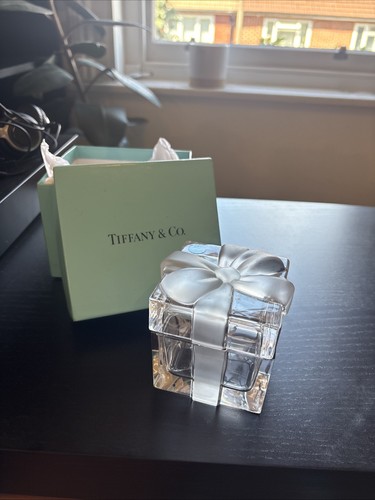 Tiffany crystal gift box - tiffany,