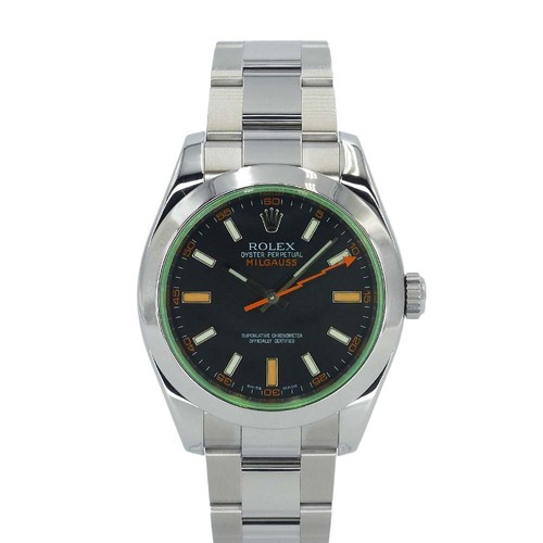 Rolex milgauss 116400gv 40mm - rolex,