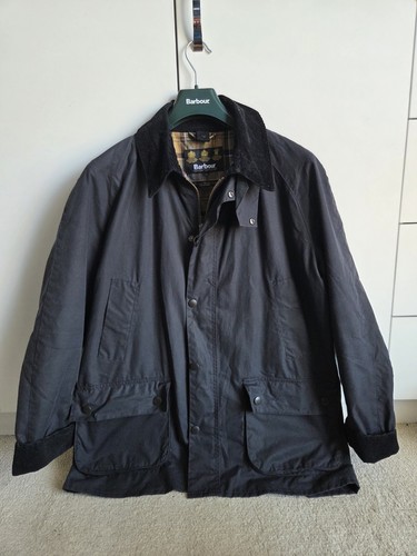 Barbour ashby wax jacket mens - ashby,