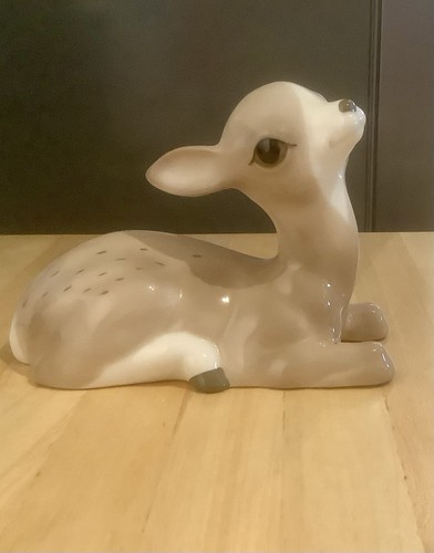 Szeiler studio pottery deer - szeiler,