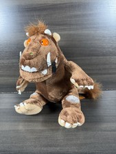 The GRUFFALO 9 Inch Sitting Plush Orange Eyes Toothy Horns Brown Kids Pref