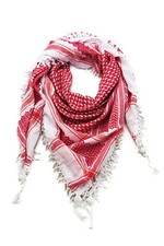 Red Palestine Keffiyeh Kufiya Shemagh Scarf Brand NEW 