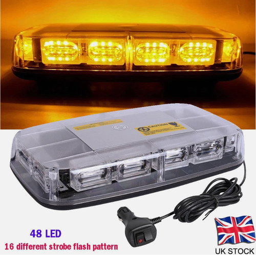 48led warning strobe - warning,