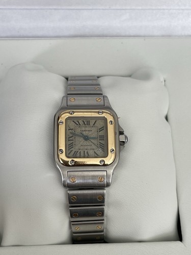 Cartier santos galbee gold - cartier,