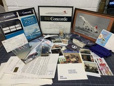 Large Concorde Memorabilia Collection / Job Lot  aviation history