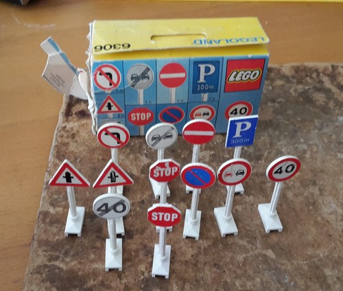 Vintage lego set 6306 road - lego,