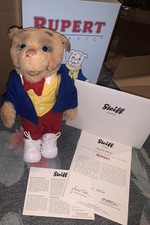 New Boxed Steiff Classic RUPERT “ALGY PUG" Limited ED  653582 30cm 12" ALPACA