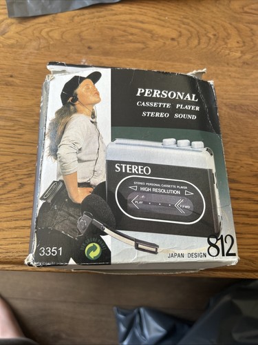 Personal walkman boxed retro - boxed,