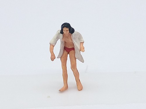 Preiser figure lady getting - lady,