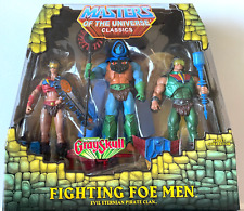 Mattel Masters of the Universe Classics FIGHTING FOE MEN 3 pack New and boxed.