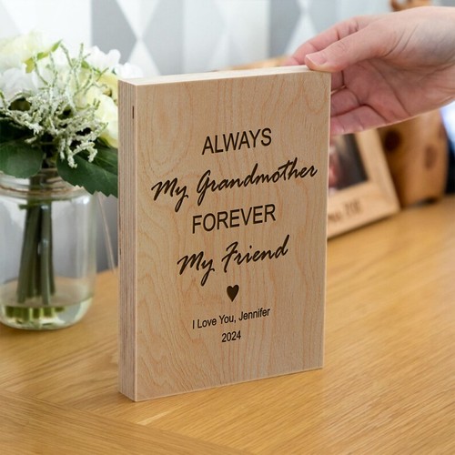 Personalised engraved wooden - engraved,
