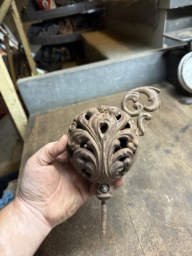 Antique old round oak parlor - old,