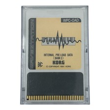 KORG Wavestation WPC-OAD Rackmount Synthesizer Internal Preload Data Card Bank 3