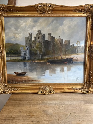 Antique conway conwy castle - conway,