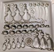 Large Lot Vintage Chandelier