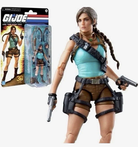 Hasbro joe lara croft - joe,