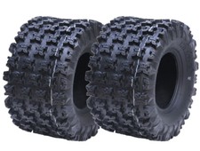 20x11.00-9 Slasher ATV Quad Tyres 6ply Wanda Road Legal Race Tires (Set of 2)