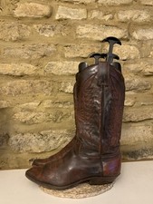 Vintage Sendra Boots Burgundy