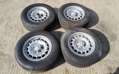 Mercedes alloy wheels - alloy,