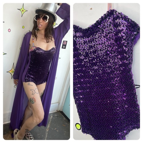 Vintage dance costume purple - vintage,