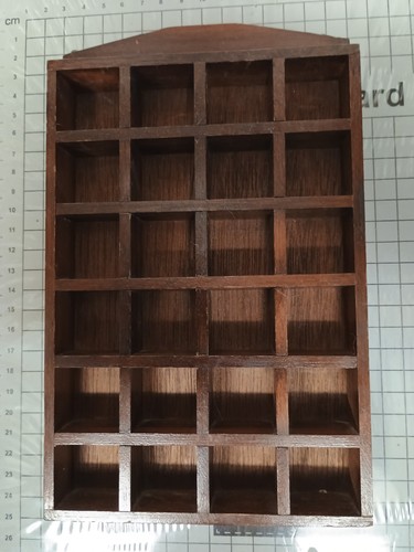 Vintage wooden thimble - vintage, display