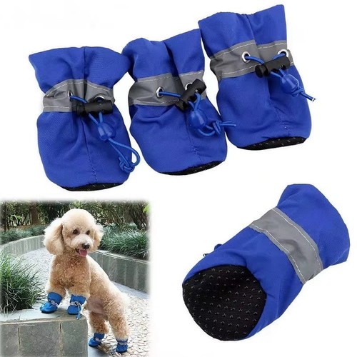 4pcs waterproof dog shoes - dog,