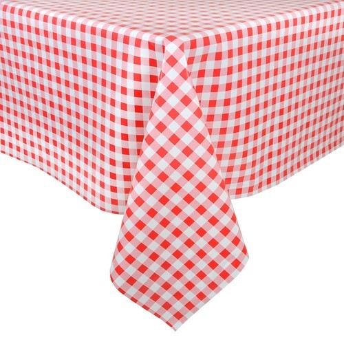 Wipe clean tablecloth - clean, vinyl