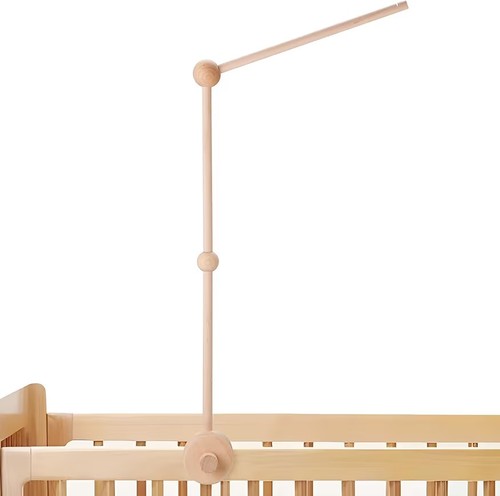 Wooden baby cot mobile arm - baby,