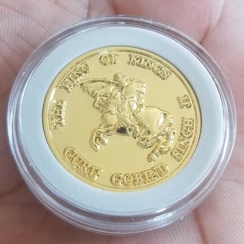 Gold tone sikh - , king