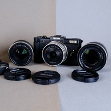 Tiny Pentax Optio Q Mirrorless