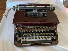 ANTIQUE 1931 MAROON RED SMITH