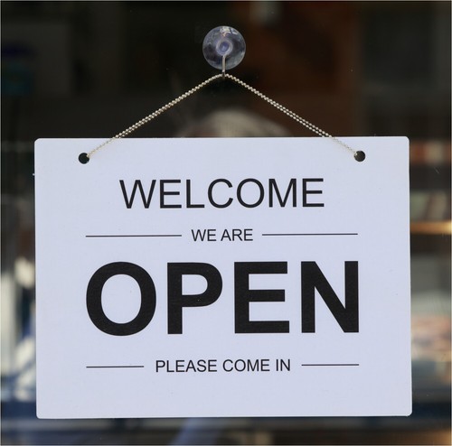 Open closed shop - we're,