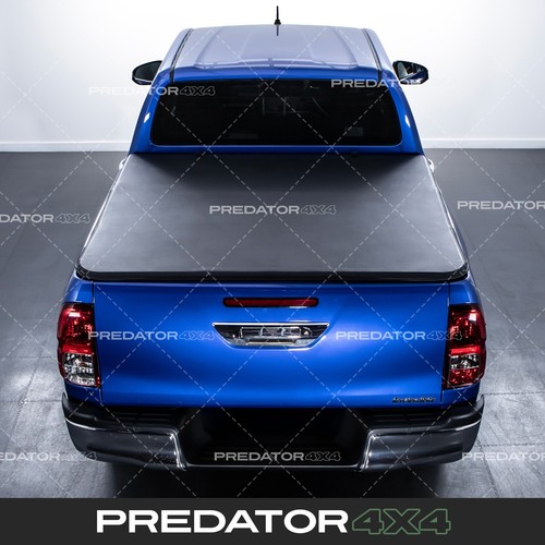 Black tri fold - hard, tonneau