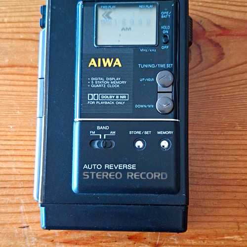 Vintage aiwa j202 am fm - vintage, hs-j202