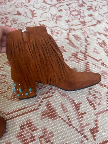 Prada western fringe - , ankle