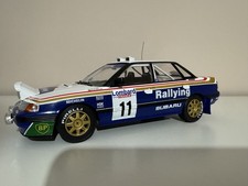 IXO Subaru Legacy RS 1991 RAC Rally Car #11 1/18 Scale Model