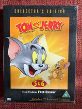 TOM & JERRY - CLASSIC COLLECTION - VOLUMES 5 & 6 [R2 DVD] NEW & SEALED