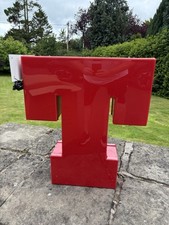 TENNENTS LAGER BAR SIGN RED LIGHTS UP Official Pub Man Cave Large Genuine