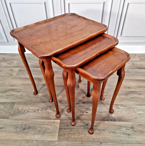 Antique nest tables - nest,