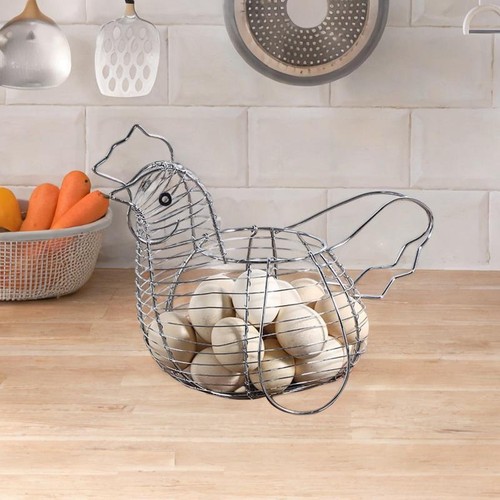 Chicken shaped egg basket - chicken,