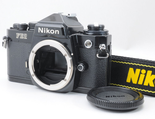 Nikon fe2 black 35mm slr - fe2, film
