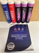 Telehandler Mast Sliding Boom Grease Crane Loadall Forklift, 400g Cartridge 1-12