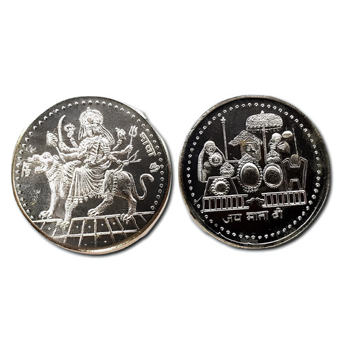 Durga goddess silver - goddess,