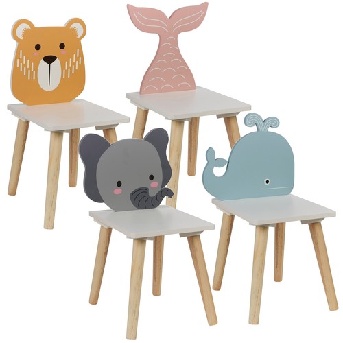 Children kids wooden chair - children,