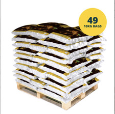 49 Bags Smokeless Fuel Multi Purpose Stove Open Fire Burner High Heat Coal